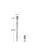 TOUCH diamond Cylinder nail drill bit red 3.0 mm