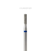 TOUCH diamond Cylinder nail drill bit blue 2.0 mm