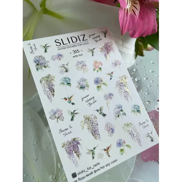 Slidery na nehty SLIDIZ №315