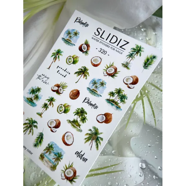 Slidery na nehty SLIDIZ №320