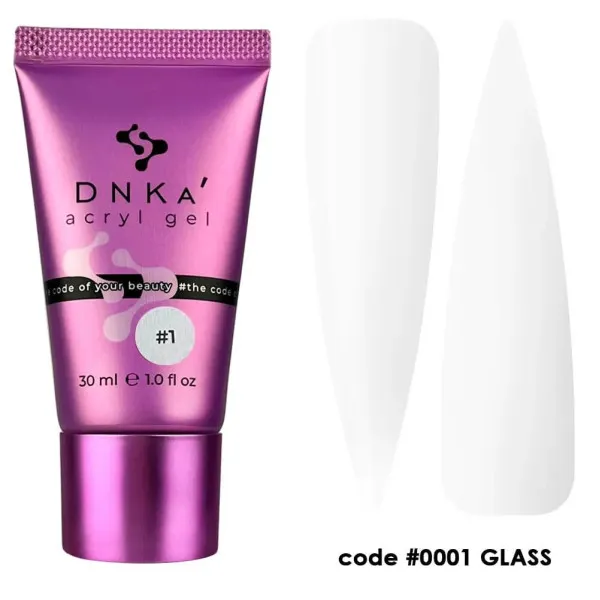 DNKa' ACRYL GEL #0001 Glass (tube), 30 ml