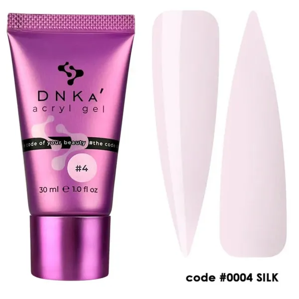 DNKa' ACRYL GEL #0004 Silk (tube), 30 ml