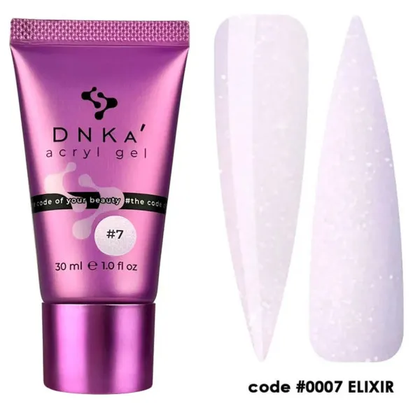 DNKa' ACRYL GEL #0007 Elixir (tube), 30 ml