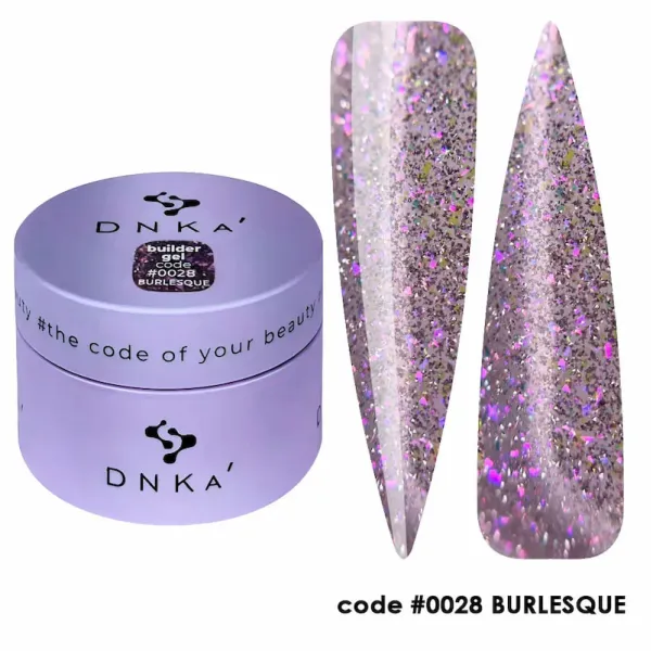 DNKa' Builder Gel BURLESQUE #0028, 30 ml