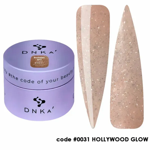 DNKa' Builder Gel Hollywood Glow #0031, 30 ml