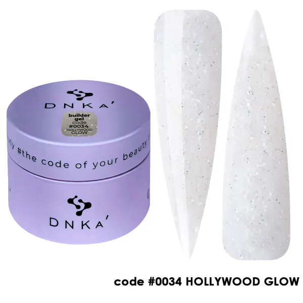 DNKa' Builder Gel Hollywood Glow #0034, 30 ml
