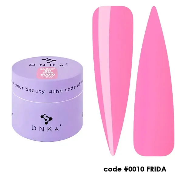 DNKa' Builder Gel NEW FORMULA #0010, 15 ml Frida