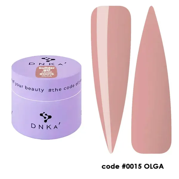 DNKa' Builder Gel NEW FORMULA #0015, 15 ml Olga
