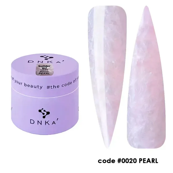 DNKa' Builder Gel NEW FORMULA #0020, 15 ml Pearl