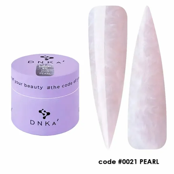 DNKa' Builder Gel NEW FORMULA #0021, 15 ml Pearl