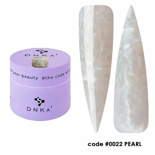 DNKa' Builder Gel NEW FORMULA #0022, 15 ml Pearl
