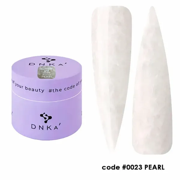 DNKa' Builder Gel NEW FORMULA #0023, 15 ml Pearl