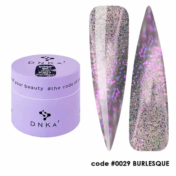 DNKa' Builder Gel NEW FORMULA #0029, 15 ml Burlesque