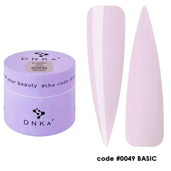 DNKa' Builder Gel NEW FORMULA #0049, 15 ml Basic