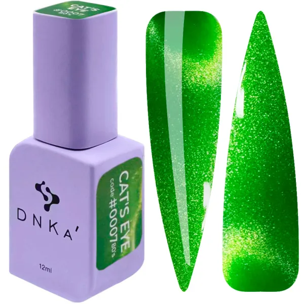 DNKa' Color Gel Polish Cat's Eye, 12ml #0007 80's