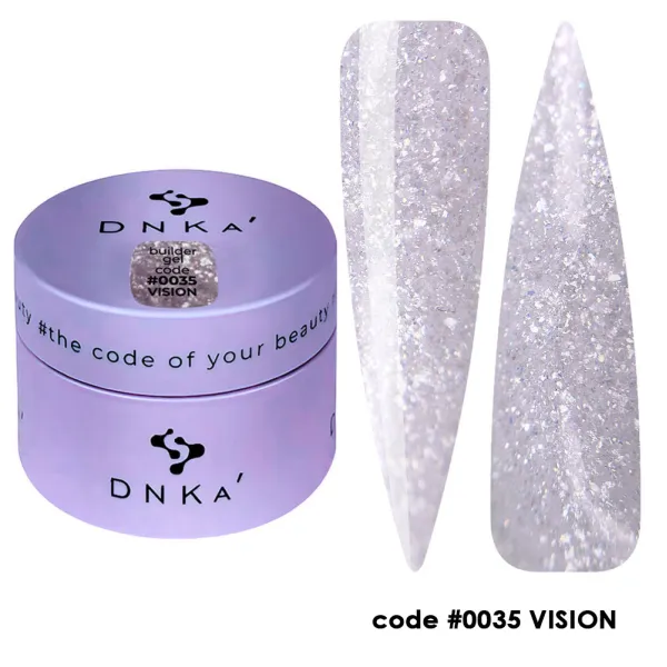 DNKa' Builder Gel NEW FORMULA #0035, 30 ml Vision