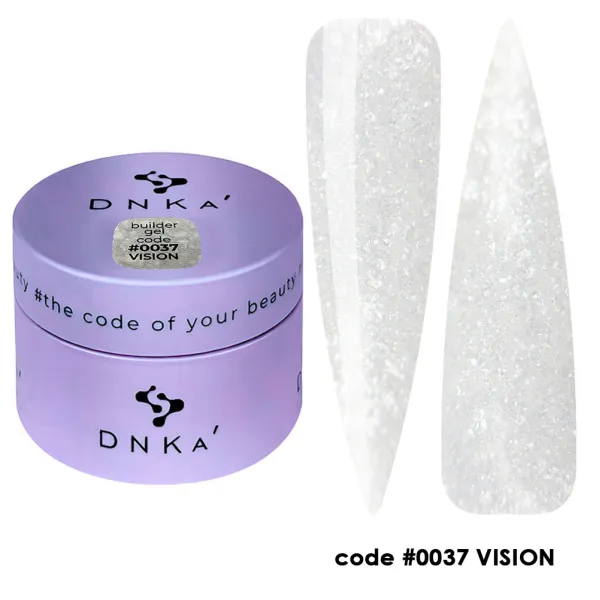 DNKa' Builder Gel NEW FORMULA #0037, 30 ml Vision