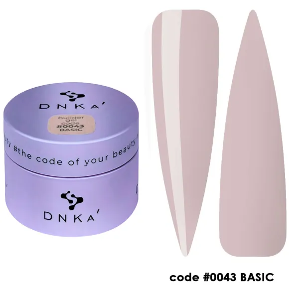 DNKa' Builder Gel NEW FORMULA #0043, 30 ml Basic