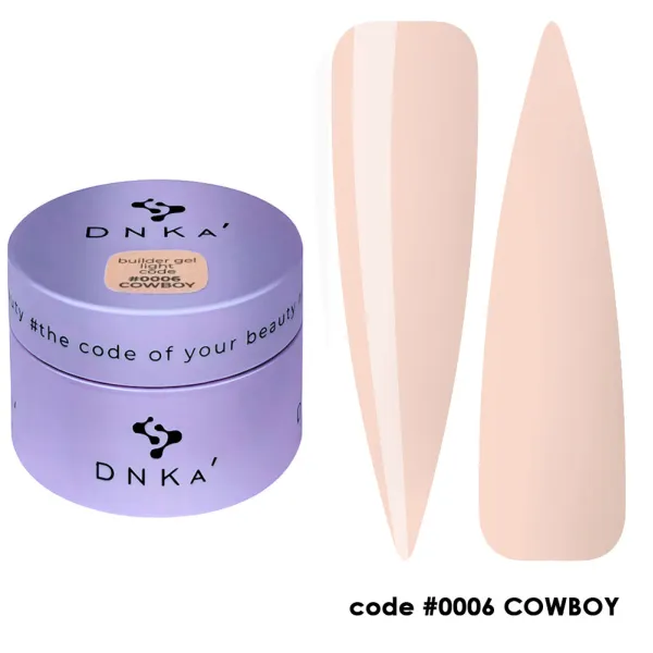DNKa' Builder Gel LIGHT #0006, 30 ml Cowboy