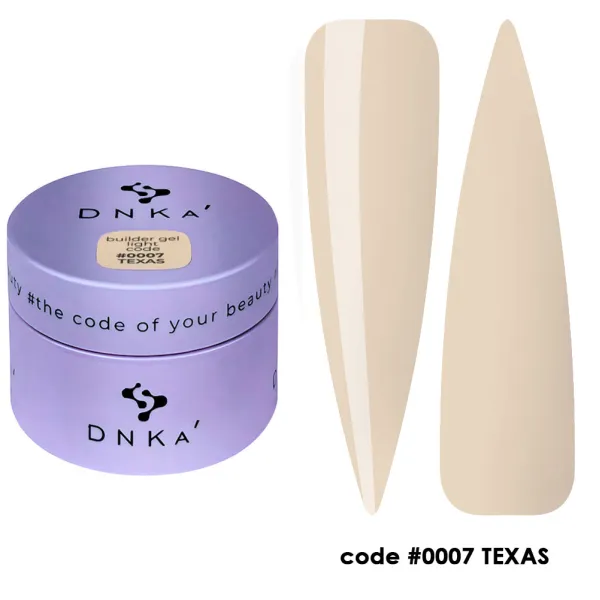 DNKa' Builder Gel LIGHT #0007, 30 ml Texas