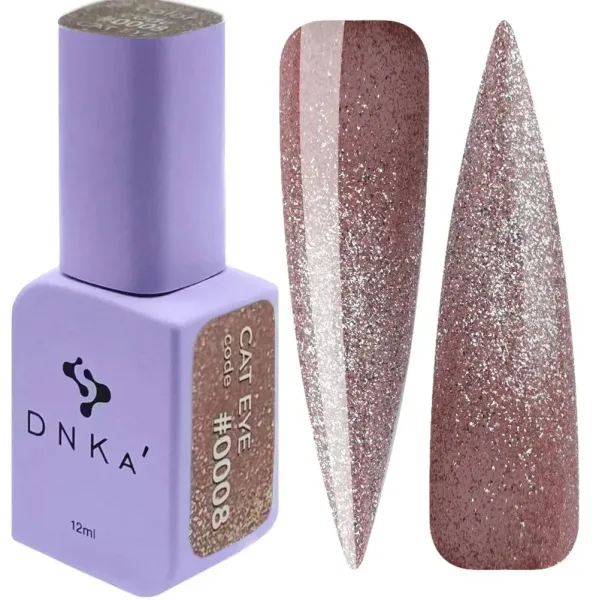DNKa' Color Gel Polish Cat's Eye, 12ml #0008