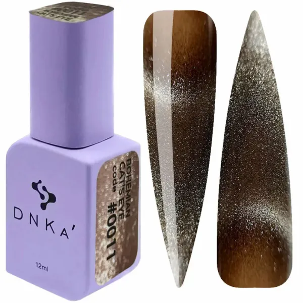 DNKa' Color Gel Polish Cat's Eye, 12ml #0011 BOHEMIAN