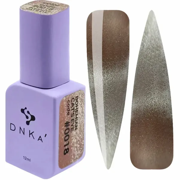 DNKa' Color Gel Polish Cat's Eye, 12ml #0018 BOHEMIAN