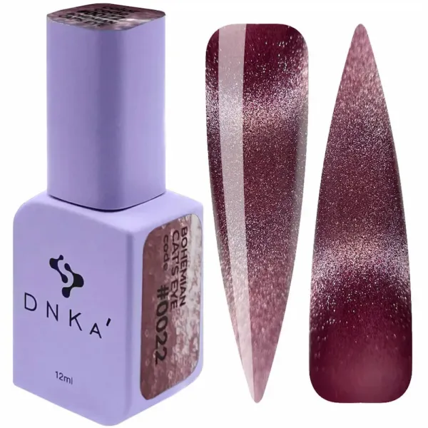 DNKa' Color Gel Polish Cat's Eye, 12ml #0022 BOHEMIAN