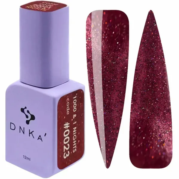 DNKa' Gel Polish Color 1000 & 1 nights #0023, 12 ml