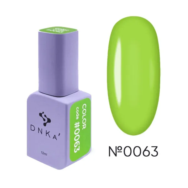 DNKa' Gel Polish Color #0063, 12 ml