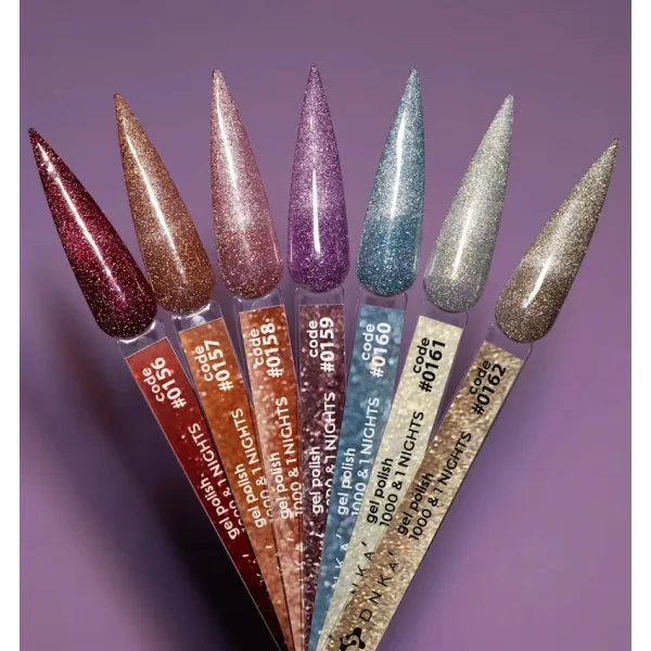 DNKa' Gel Polish Color 1000 & 1 nights #0158, 12 ml