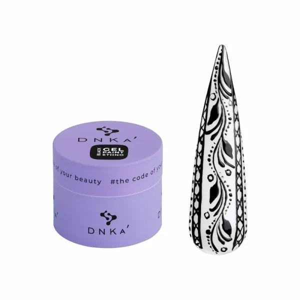 DNKa' Gel Paint Ethno Black, 5ml