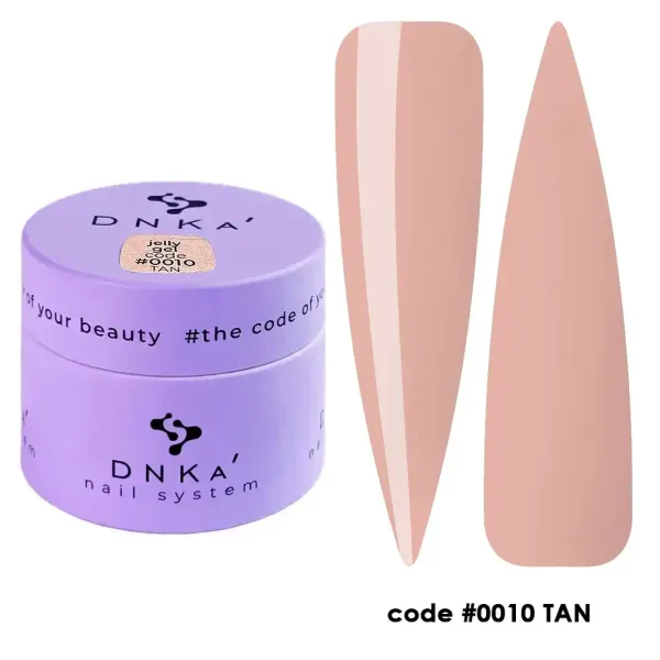 DNKa' Jelly Gel #0010 Tan, 15 ml
