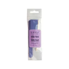 INDIVIDUAL MANICURE SET "DNKa" (mini file + orange stick + buff)