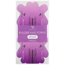 DNKa' Paper Builder Nail Forms, Short 100 шт.