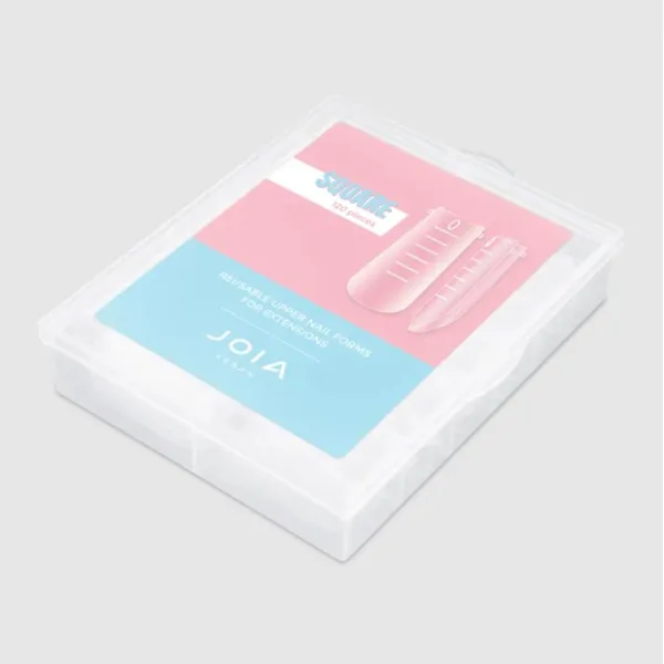 Reusable Upper Nail Forms JOIA vegan. 120 pcs, Square
