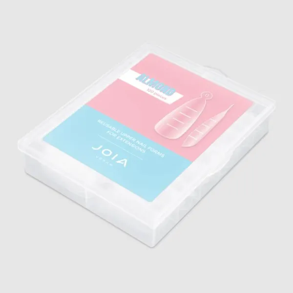Reusable Upper Nail Forms JOIA vegan. 120 ks, Almond