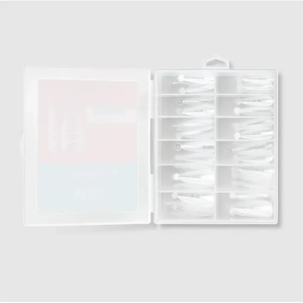 Reusable Upper Nail Forms JOIA vegan. 120 ks, Almond
