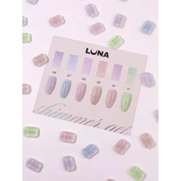 Lunamoon Shimmer Gel №6 15ml