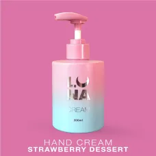Krém na ruce Lunamoon Strawberry Dessert, 300 ml