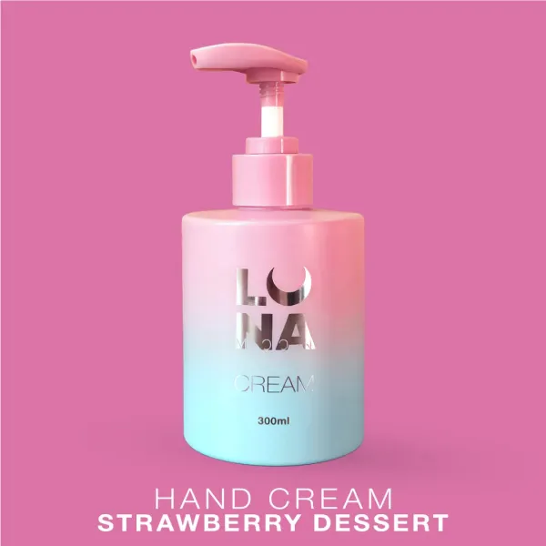 Lunamoon Hand Cream Strawberry Dessert, 300 ml