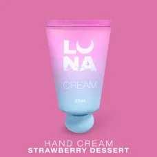Krém na ruce Lunamoon Strawberry Dessert, 30 ml