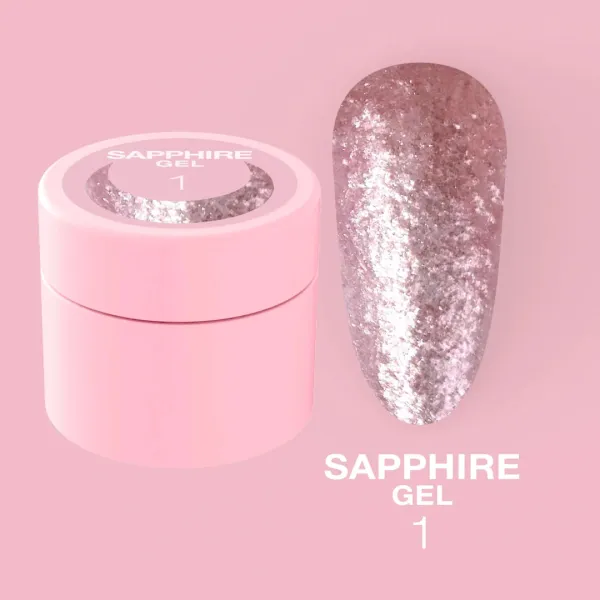 Lunamoon Sapphire Gel №1 5ml