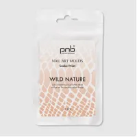 Formy na zdobení nehtů Wild Nature PNB, Snake Print, 12 ks