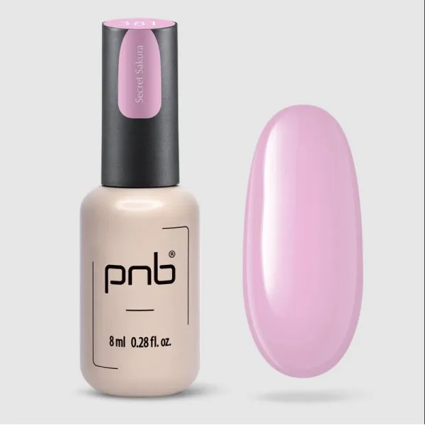 Gel nail polish PNB 381, 8 ml