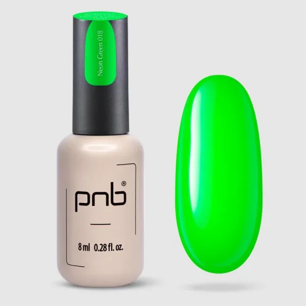 UV/LED Strong iron gel Neon Green PNB 8 ml