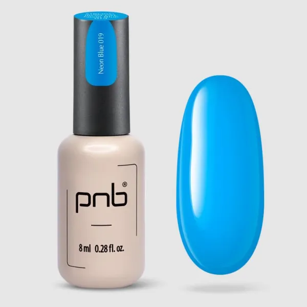 UV/LED Strong iron gel Neon Blue PNB 8 ml