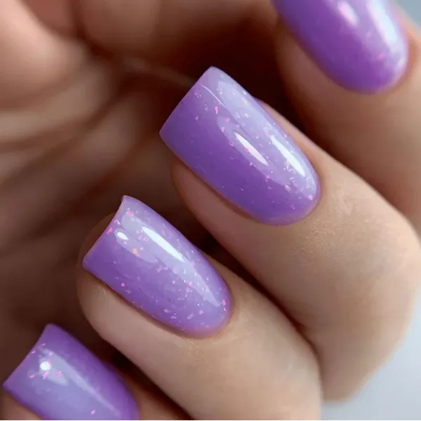 UV/LED Builder Gel PNB, Purple Stardust, 5 ml