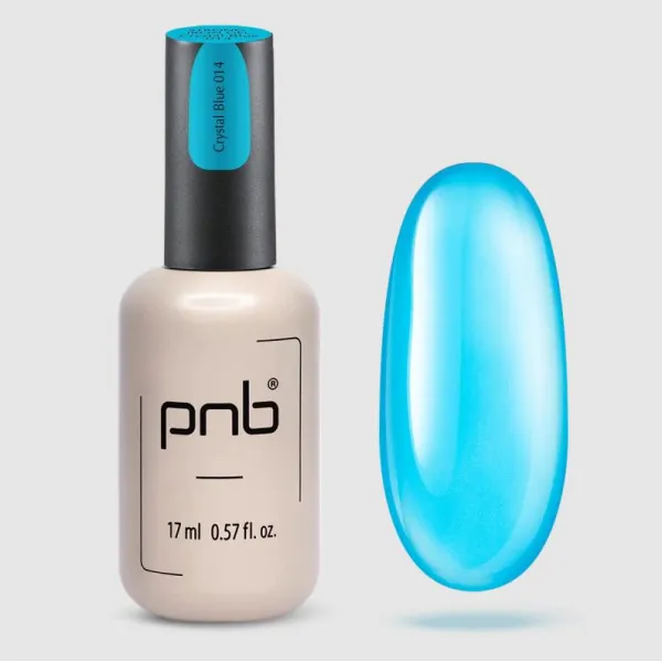 UV/LED Strong iron gel Сrystal Blue PNB 17 ml