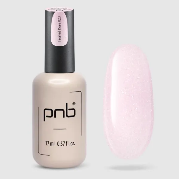 UV/LED Strong Iron Gel PNB, 023 Frosted Rose, 17 ml